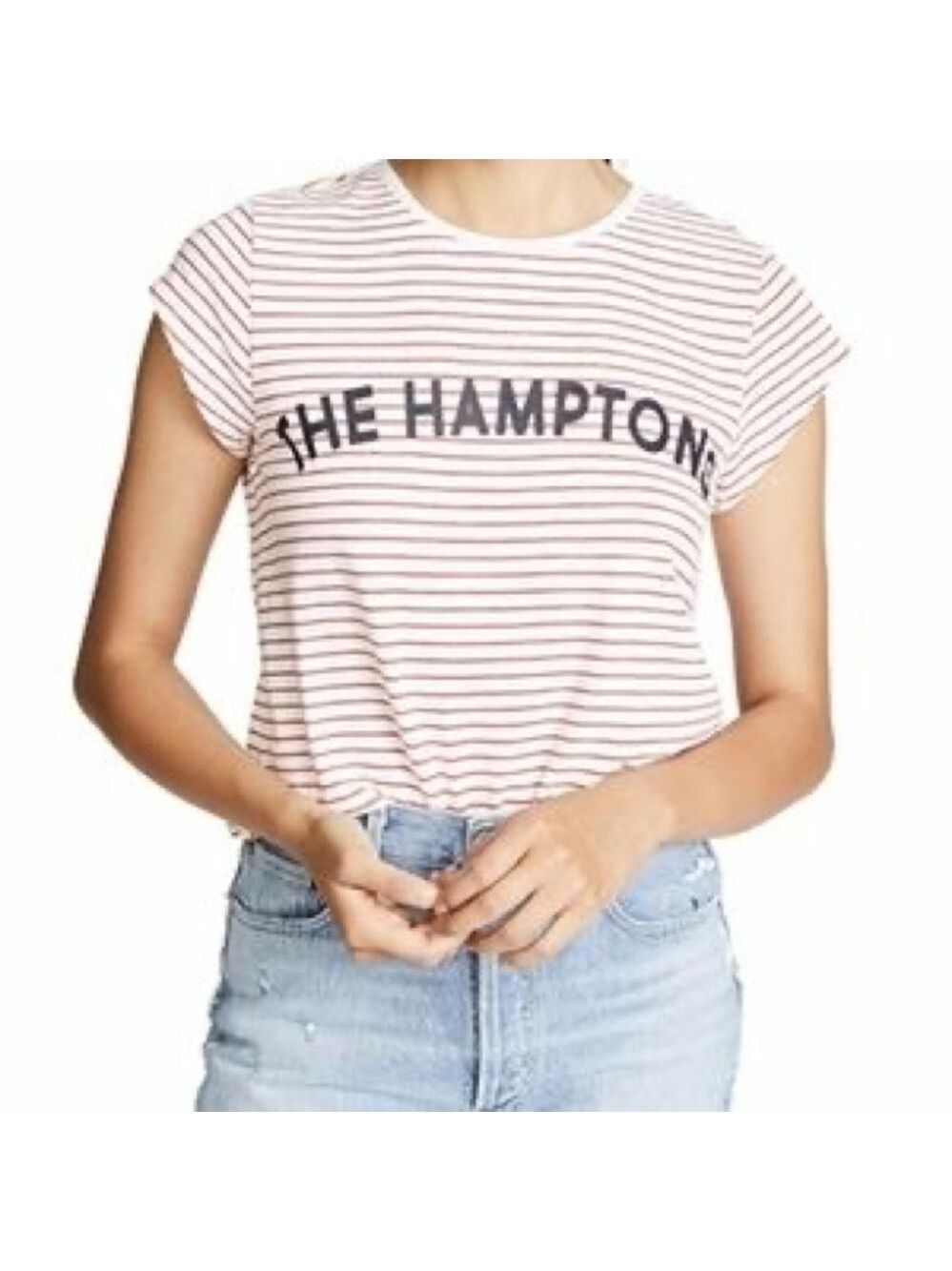 joie Striped The Hamptons T-Shirt Size Small
